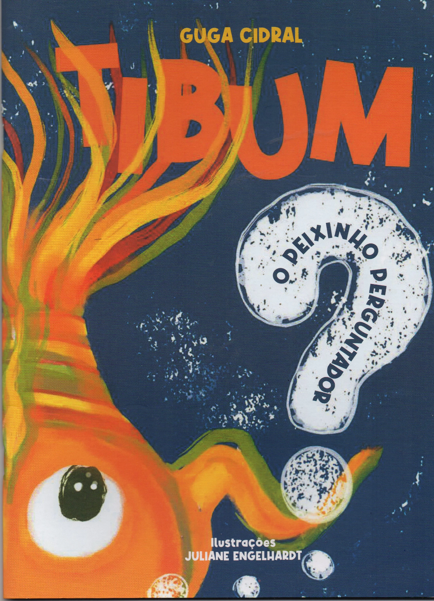 Capa do livro Tibum, o Peixinho Perguntador